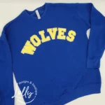 Wolves Sweatshirt Blue