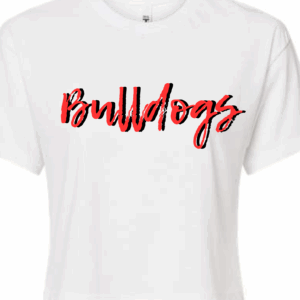 Bulldogs Crop T-Shirt