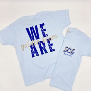 WE ARE Golden Blues T-shirt