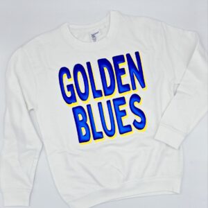 Puff GOLDEN BLUES Sweatshirt (large print)