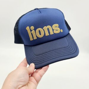 Lions Puff Trucker Hat