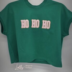 HO HO HO Crop T-Shirt