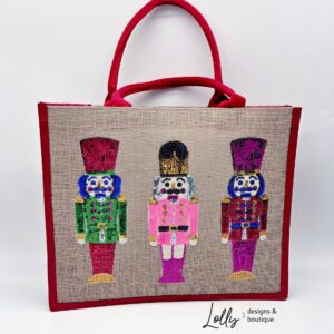 Nutcracker Jute Tote