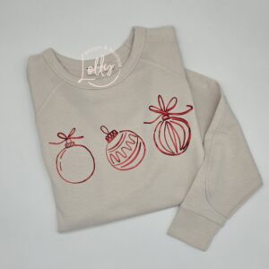 Red Ornament Sweatshirt